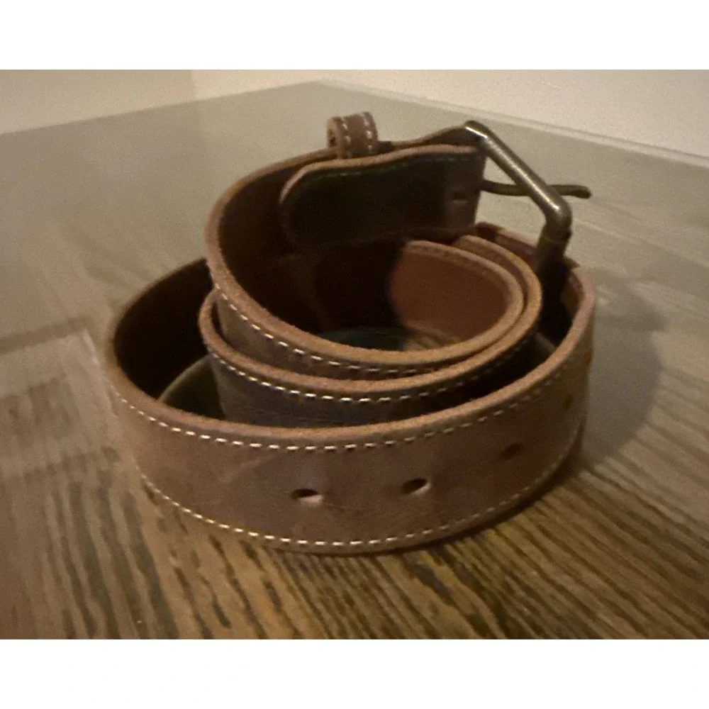 Bullhide Brown Ginger Rich Leather Belt 1.5